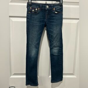 True Religion Jeans Girls‎ Size 7 Blue Denim